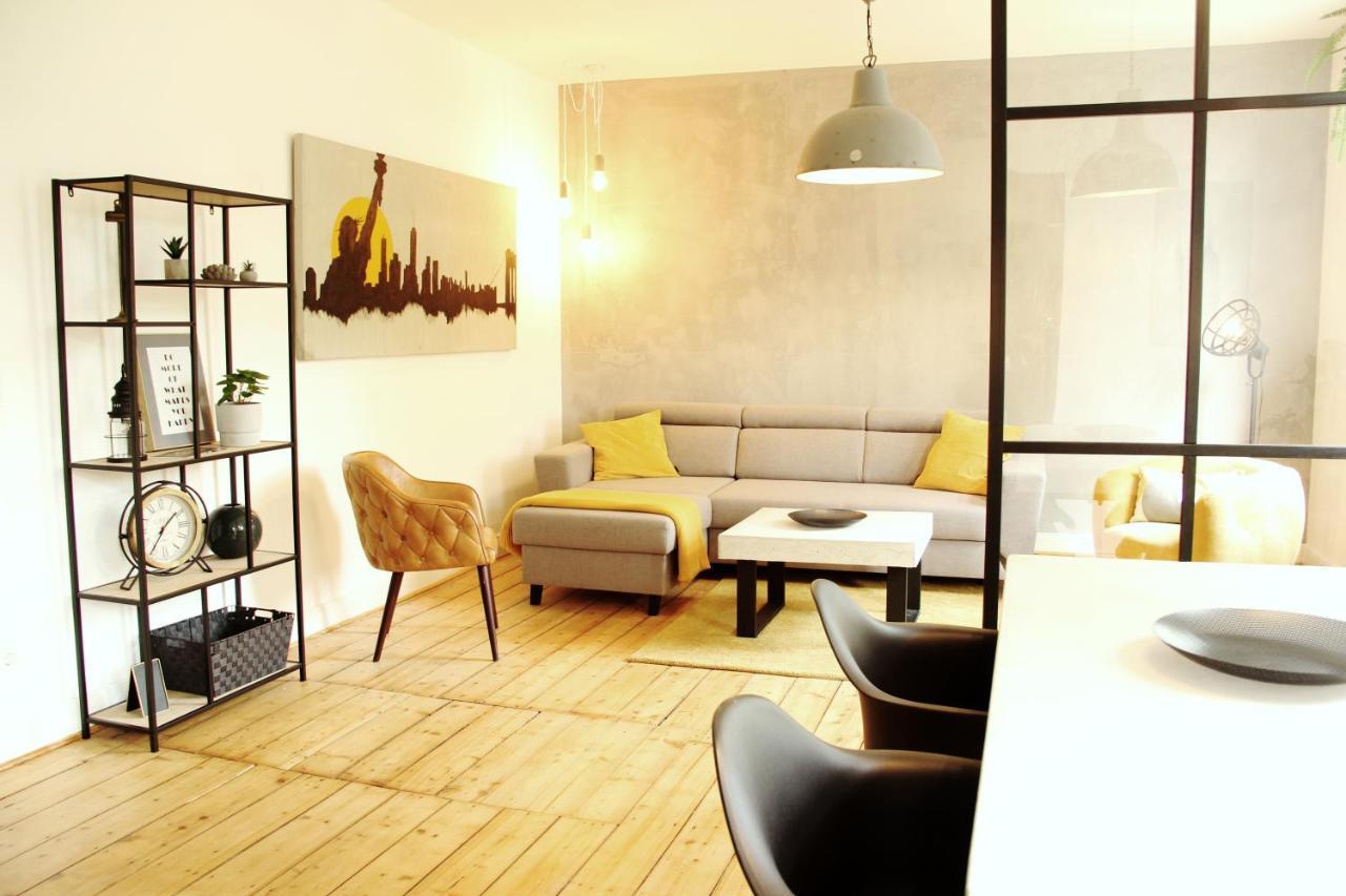 Secret Hideaways Zentrales Newyork-Designapartment Mit 2 Betten Nahe Messe L Flughafen Duisburg Exterior foto